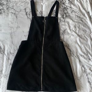 H&M Black Overall Dress